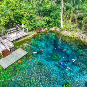 Nascente Azul- (Flutuação+ Balneário)