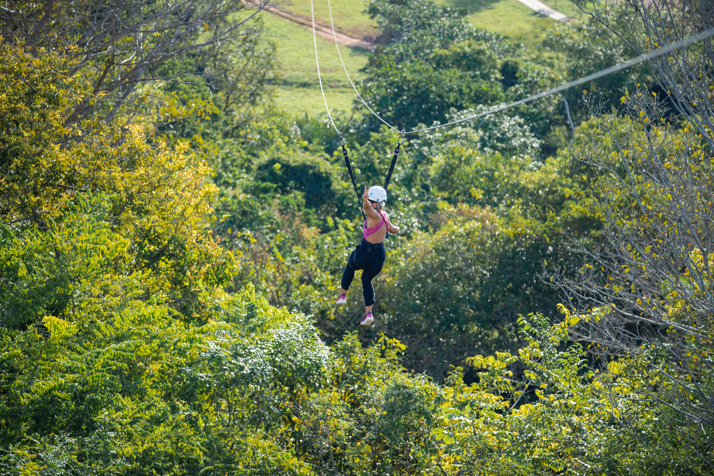 Tirolesa Adventure Nascente Azul 15